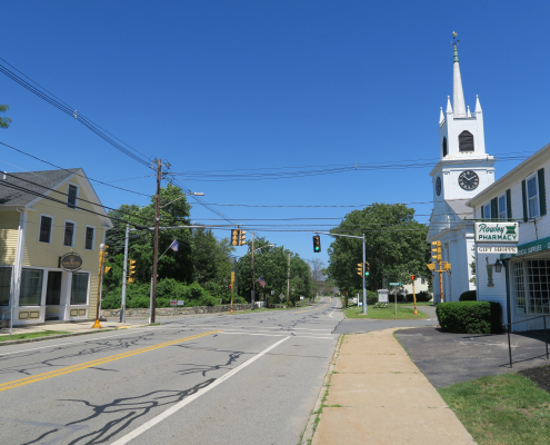 "Main Street, Rowley MA" by John Phelan, via Wikimedia Commons, licensed under CC BY-SA 4.0 (https://creativecommons.org/licenses/by-sa/4.0/)