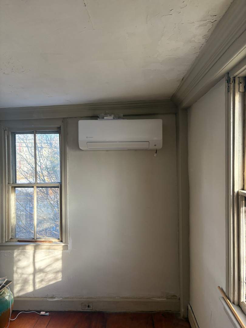 Newbury Project Spotlight: Mini Split Installation & Outdoor Condenser Setup